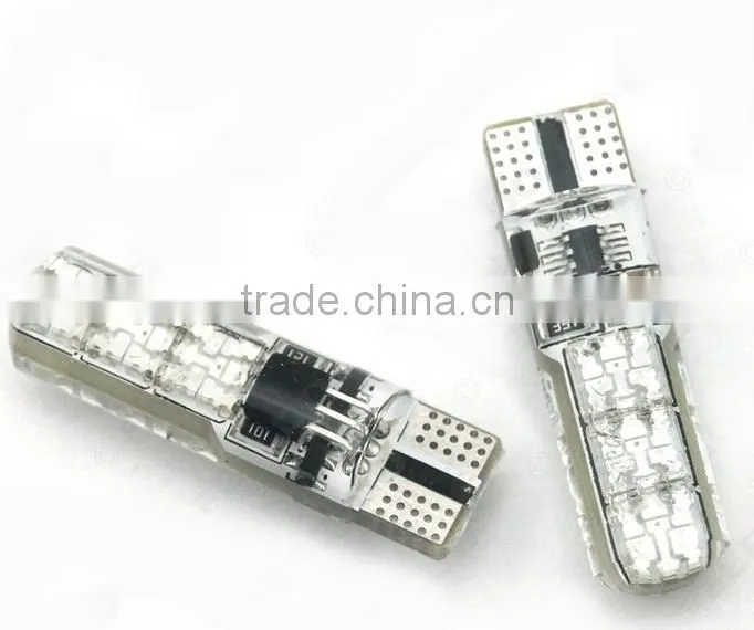 Car modification LED colorful T10 and shown wide light burst flashing LED in wide light small daytime running lights modificatio