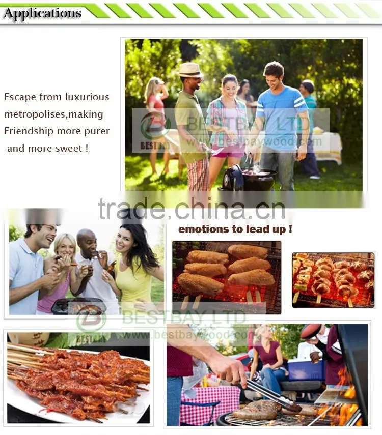 Party fruit picnic bamboo bbq skewers and bamboo skewers wholesale