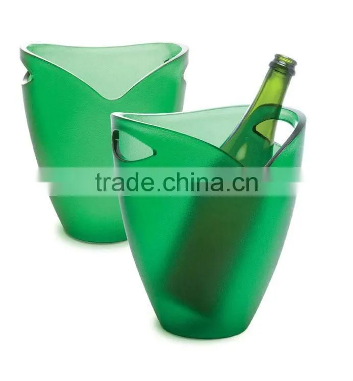 plastic purple ice buckets