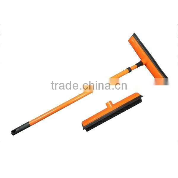 telescopic floor broom rubber mop
