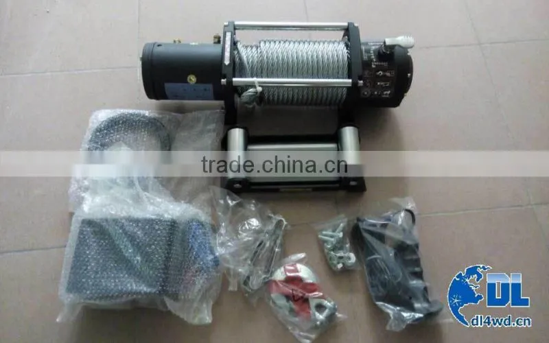off road car parts mini electric wire winch motor mini car electric winch 12v