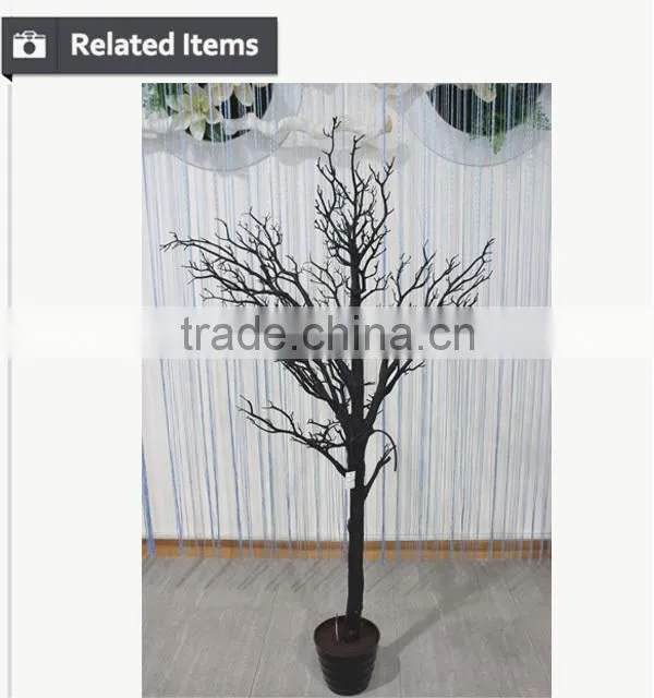 Factory direct hot sell artificial dry tree branch wedding centerpieces coral tree