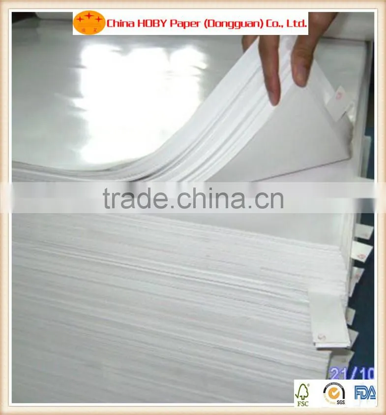 unbleached white kraft paper sheets