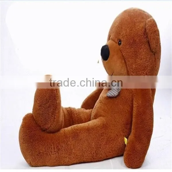 Factory Direct Custom Giant Teddy Bear unstuffed plush toy skin