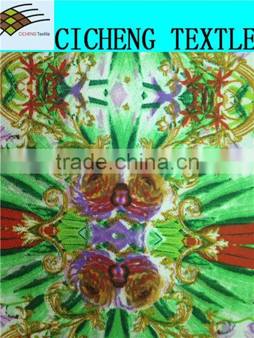 E shaoxing cicheng textile In stock wool fabric for women's coat china
