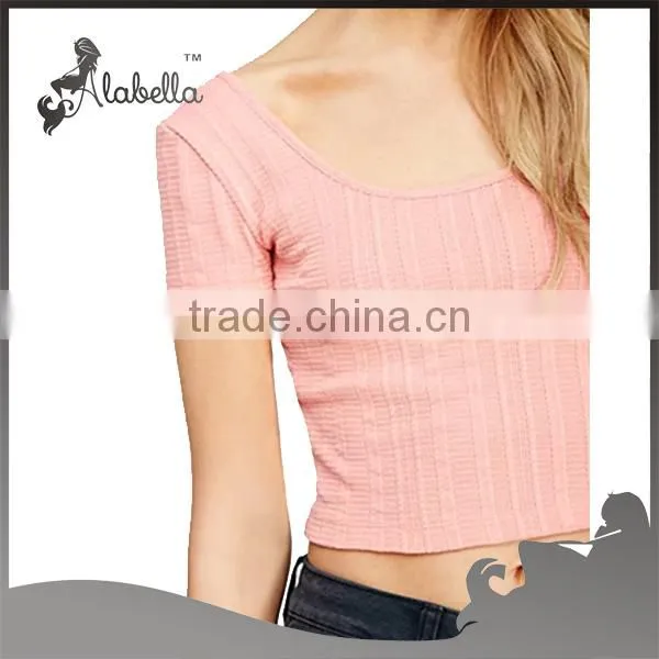 Ladies tops images crop top wholesale women crop top plain
