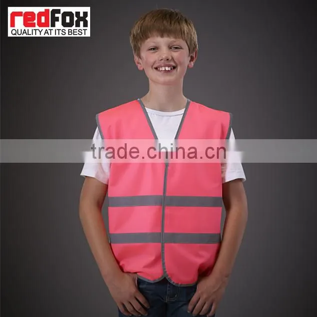 hot sale wholesale high visibility safety kid vest