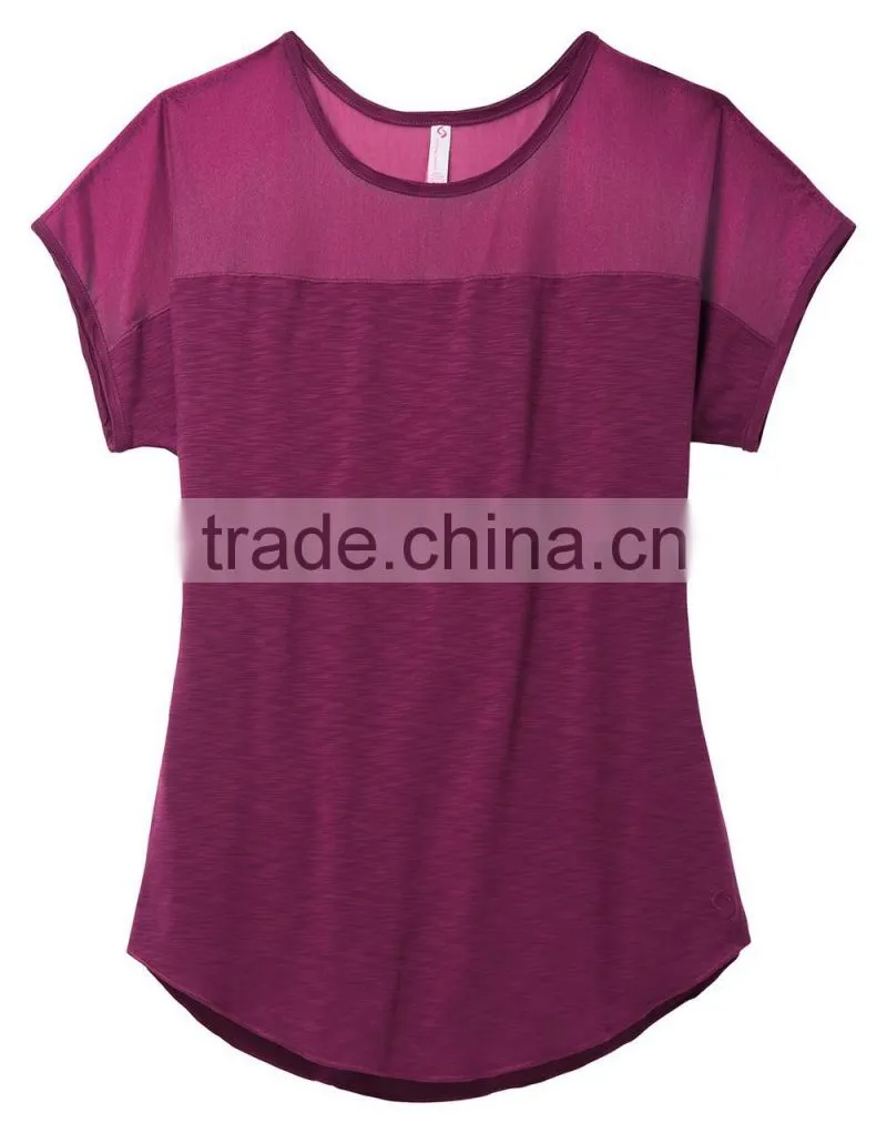 slim fit longline t-shirt weman