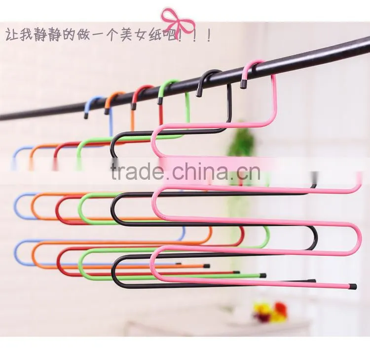 2017 low price Assessed Supplier PVC Coated wire metal clothes hanger