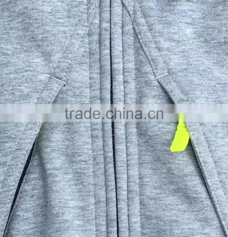 Custom hot sale hooded sweatshirt knitting fabric cotton fleece jacket for men