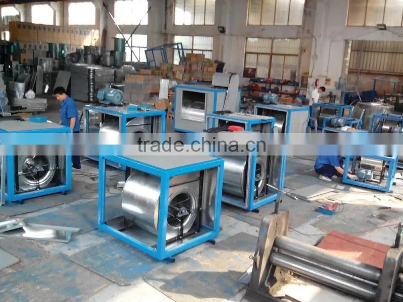HTF#Fire smoke exhaust ventilation cabinet low noise centrifugal fan, ventilation fan