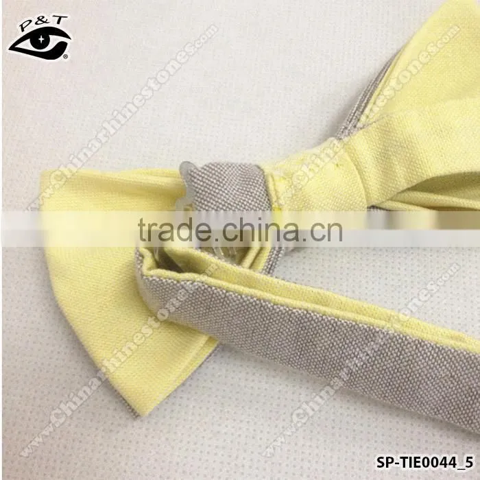 12x7CM Macaron Color Cotton Bow Tie Women assorted color bow tie