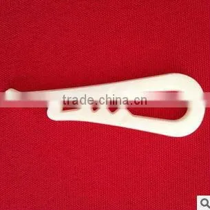 Pearl white garment plastic clips