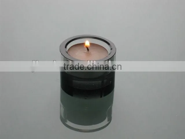 Round Crystal candle jar