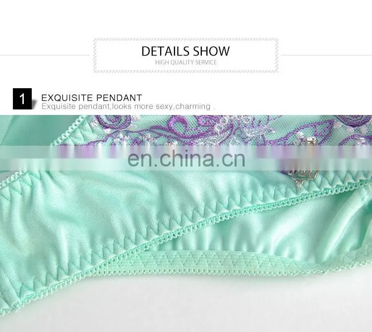 Arab Girl OEM Custom Made Satin Sexy Lingerie Underwear