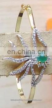 CZ bracelet jewelry manufacturer, cubic zirconia bracelets jewellery exporter