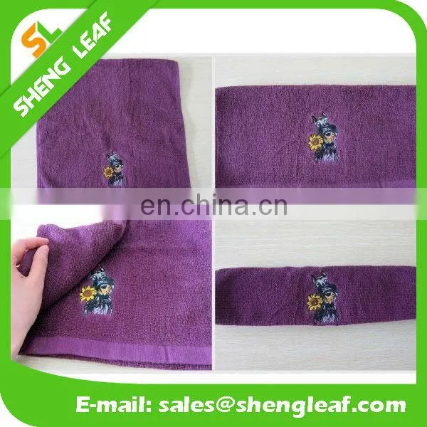 Red towel Love towel towel fabric