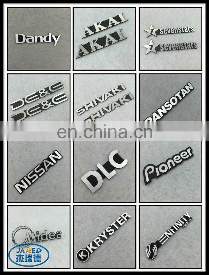 Metal Nameplate/Metal Sticker with 3M Adhensive