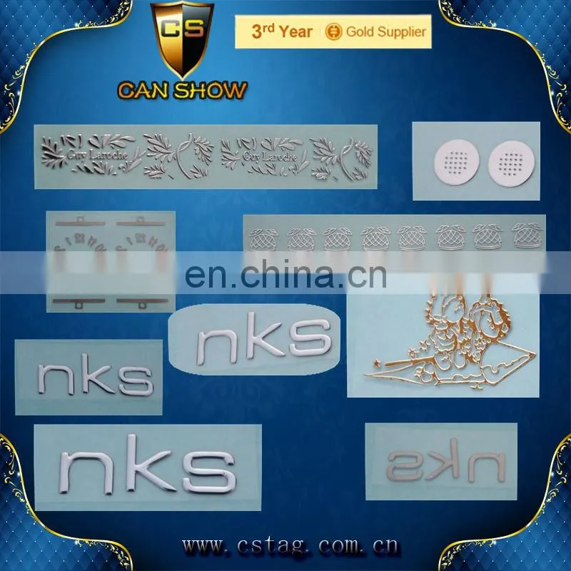 CD pattern metal stickers