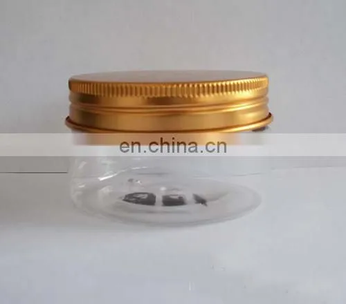 100ml plastic bottle jar for face film cream with different cap type