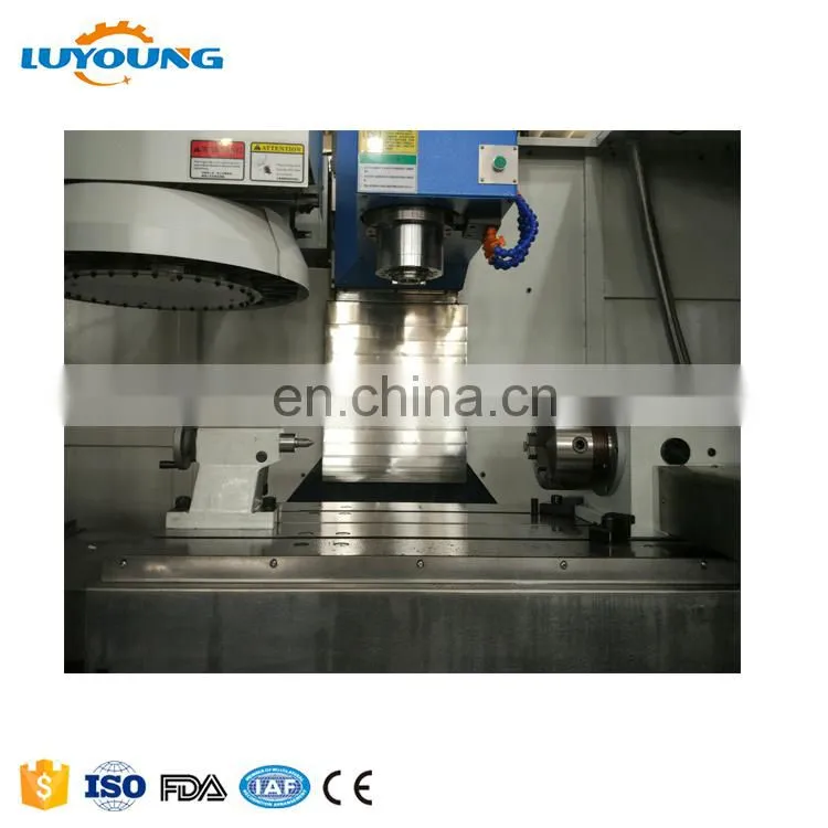 vmc850 china 4 axis vertical turret milling machine