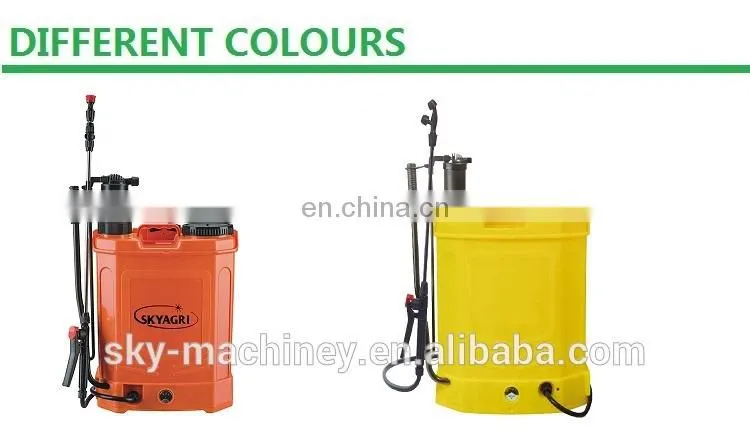16l fruit tree rechargeable electric battery power backpack sprayer with electric motor