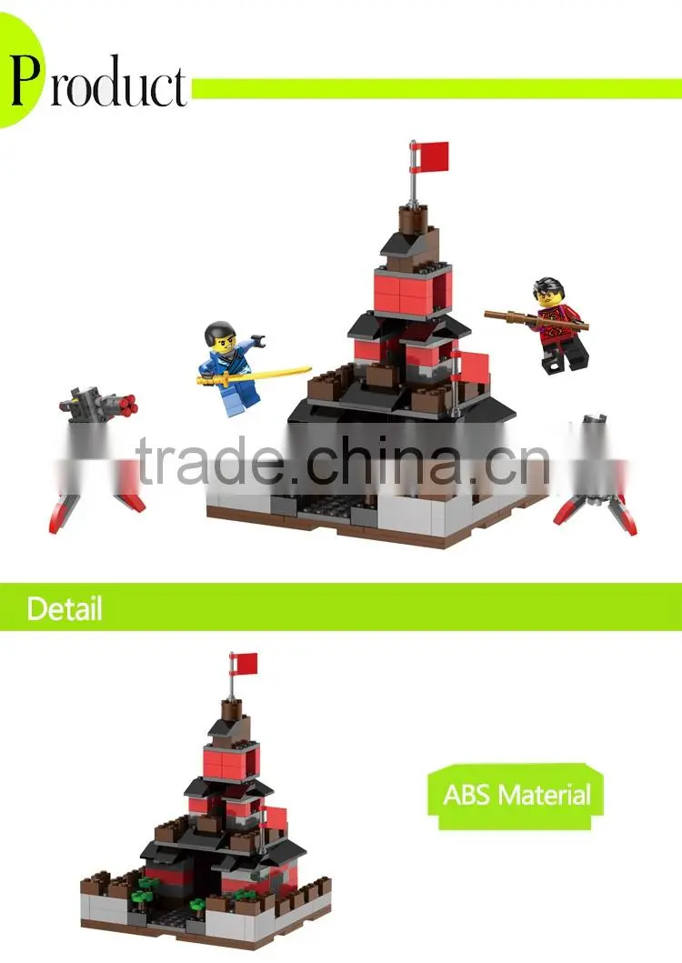 372 pcs plastic funny blocks play set