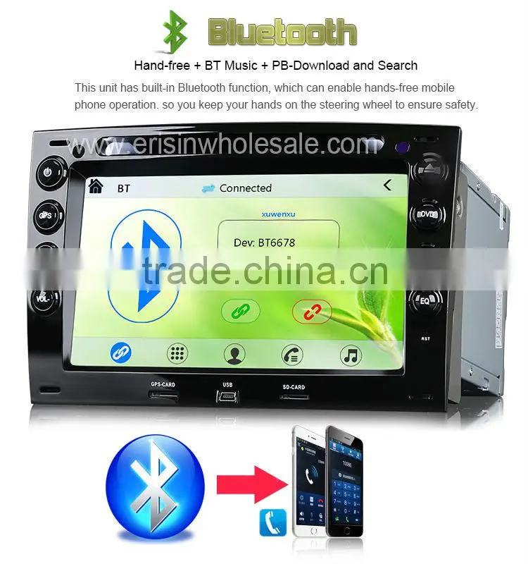 Erisin ES7691M 2015 New Car Stereo DVD Player with GPS RDS 3G