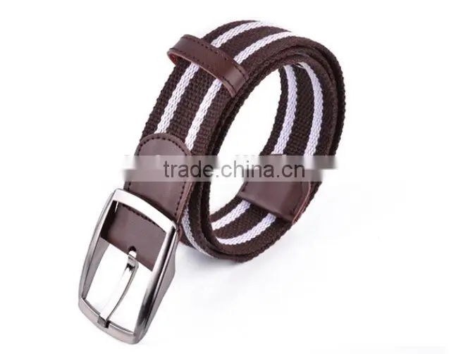 wholesale unisex polyester webbing belt for jeans