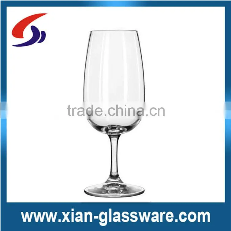 Promotional handmade transparent elegant wine glass cup with short stem/glass wine cup for wholesale