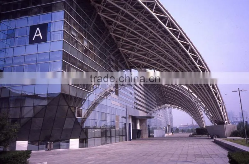 Economical cost design steel structure conference hall