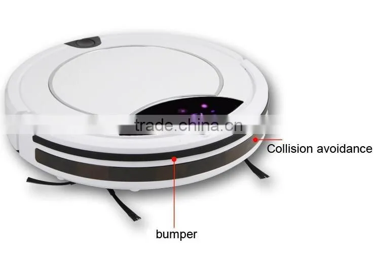 2016 new arrival Robot Vacuum Cleaner dry and wet anti falling robot OEM factory
