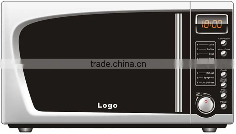 43L large capacity home use microwave oven with girll, convection