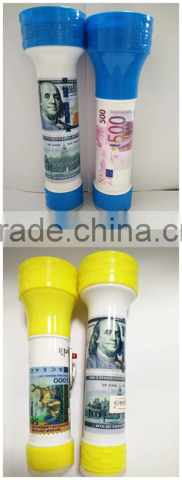 Super Bright Flashlight Mini Pocker Plastic led light