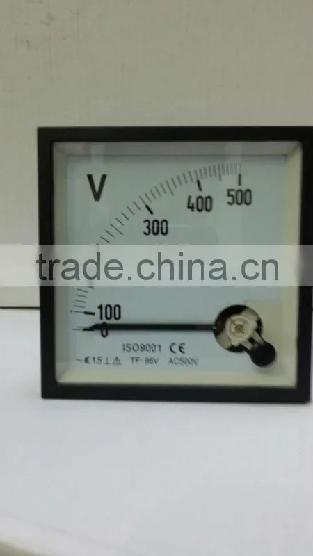 Anolog Panel meter GS-96 analog ac ammeter