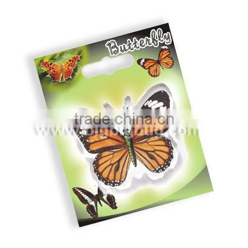Crystal Real Butterfly Fridge Magnet, Hot sale 2013