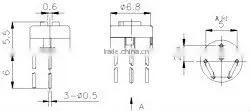 3329P single-turn cermet variable resistor trimmer potentiometer