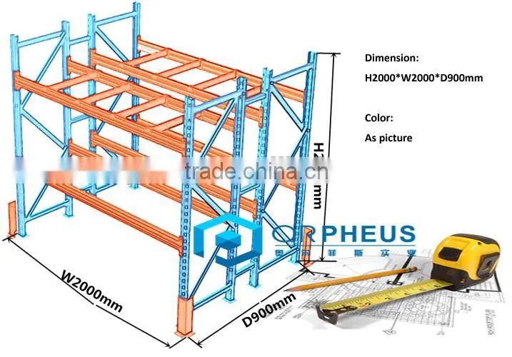 Modern Design Warehouse Furniture Used Multi-Tier Shelf Steel Storage Solution