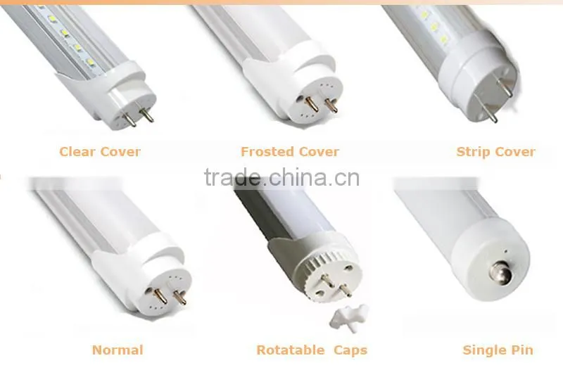 T8 18w LED Hot Coffe Mascara 15 Fancy Tube Light