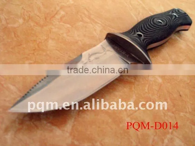 Durability outdoor survival knife 014