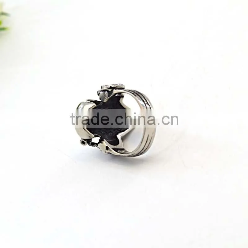 latest silver fashion jewelry 2016 big szie ring designs stainless steel rings