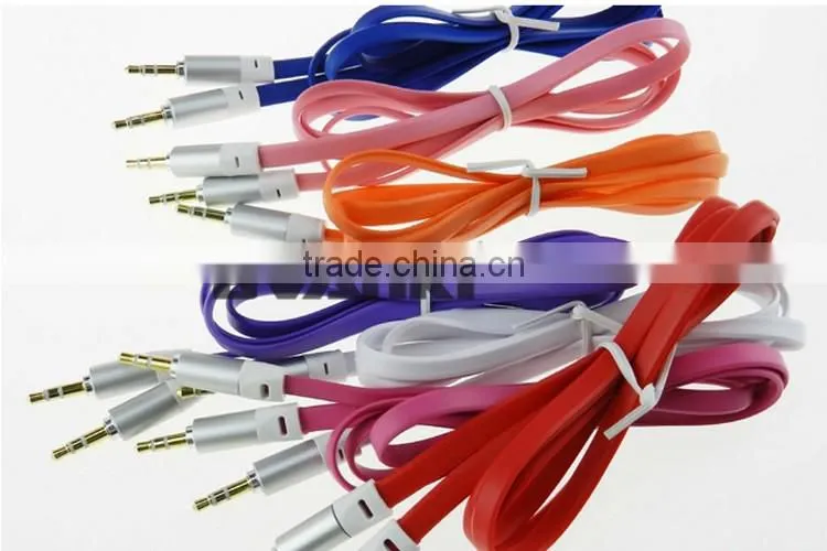 promotional gift 1m 3.5mm male aux audio plug jack to usb 2.0 female usb cable male to male headphone splitter jack 3.5mm