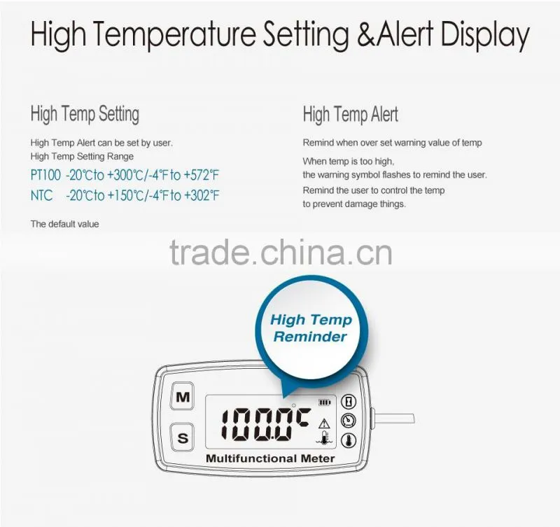 Multifunction meter for motorcycle for gasoline engine for 2/4 stroke engine rpm meter temp meter for parajet jet ski paramotor