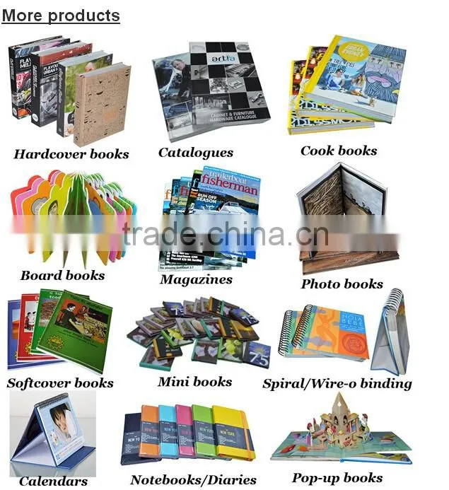 top quality cheap full color product magazine printing