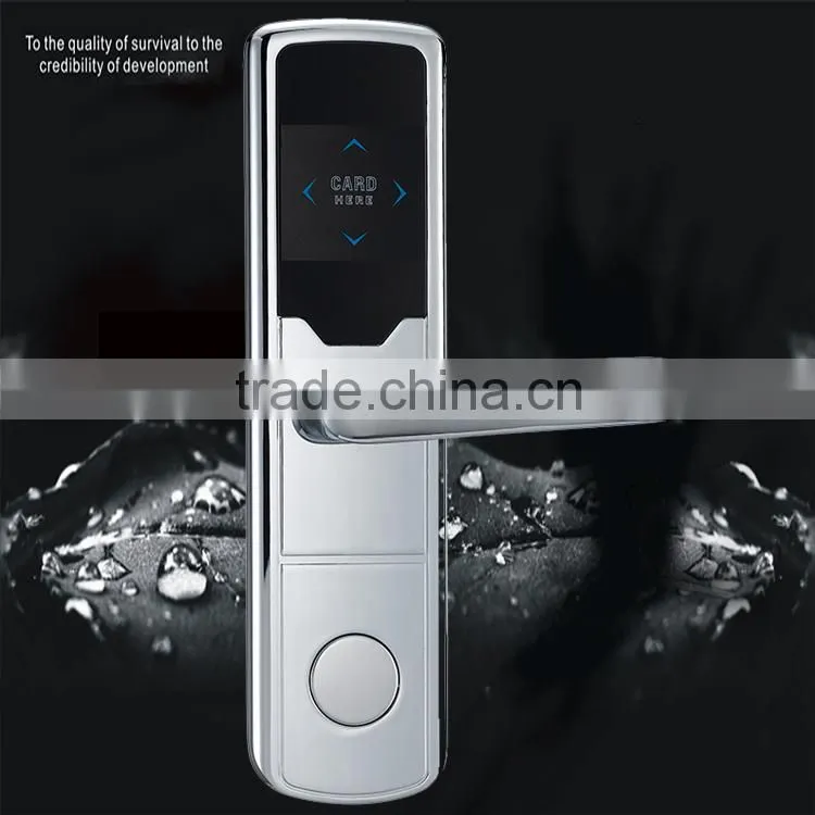 2015 New security electronic smart hotel card key lock system