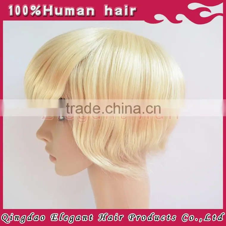 Wholesale Factory Price Breathable Men Polyurethane Thin Skin Pu Human Hair Toupee