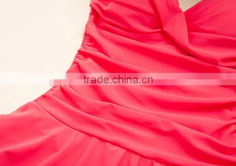 2016 high quality lady swimsuit dress nylon with lycra swimming suit