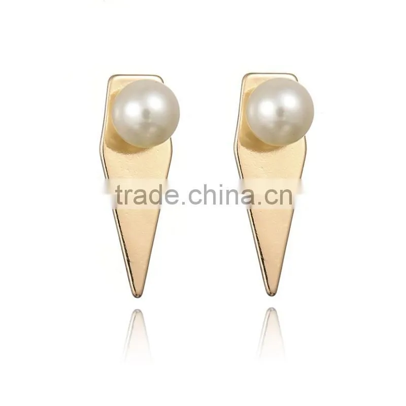 Front Back Ear Cuff Wholesale Handmade 18k Gold Plated Ear Cuff jewelry on Sale