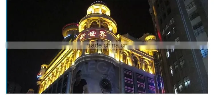 rgb dmx ip65 high power aluminum full color led wall washer for club hotel bar decoration