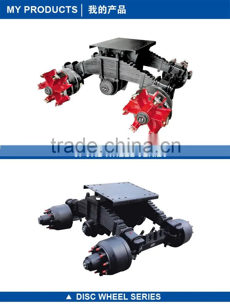 bpw 40t spoke bogie for trucks & trailers